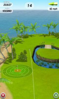 Flick Golf - Android game screenshots.