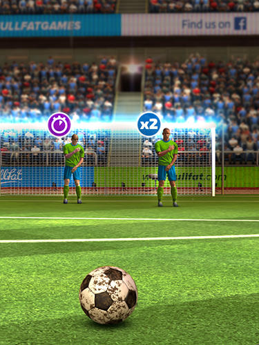 Flick soccer 17 - Android game screenshots.