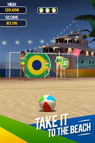 Flick soccer: Brazil - Android game screenshots.