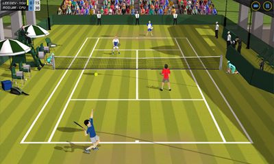 Flick Tennis: College Wars - Android game screenshots.