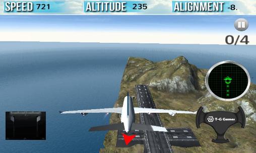 Flight simulator 2015 in 3D - Android game screenshots.