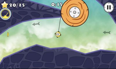 Gameplay of the Flying Bob for Android phone or tablet.