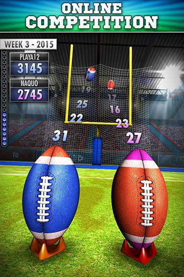 Football clicker - Android game screenshots.