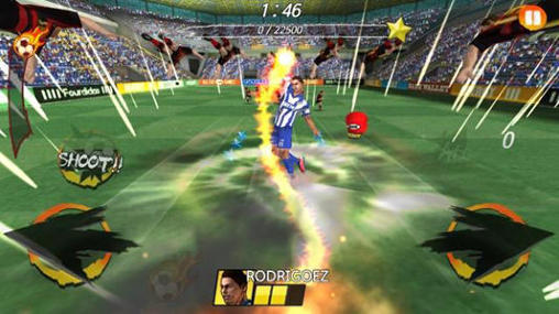 Football king rush - Android game screenshots.