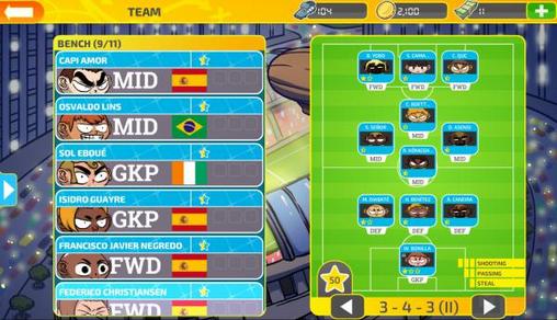 Football maniacs: Manager - Android game screenshots.