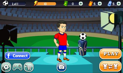 Football soccer star - Android game screenshots.