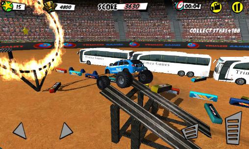 Football stadium truck battle - Android game screenshots.