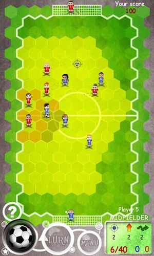 Football tactics hex - Android game screenshots.