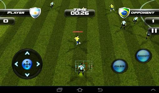 Football tournament 2014 Brasil - Android game screenshots.