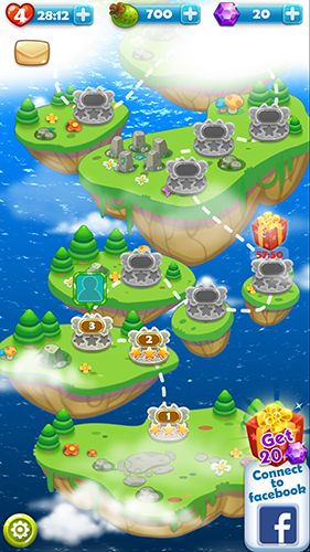 Forest mania - Android game screenshots.