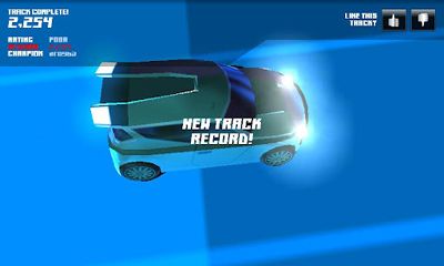 Gameplay of the Forever Drive for Android phone or tablet.