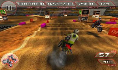 Freestyle Dirt bike - Android game screenshots.