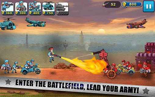 Frontline soldier - Android game screenshots.