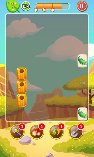 Fruit and veggie - Android game screenshots.