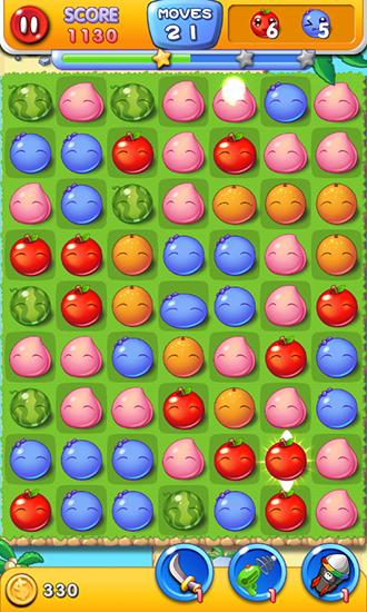Fruit fever - Android game screenshots.