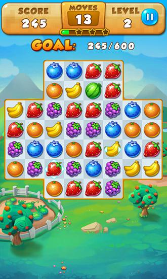 Fruit journey - Android game screenshots.