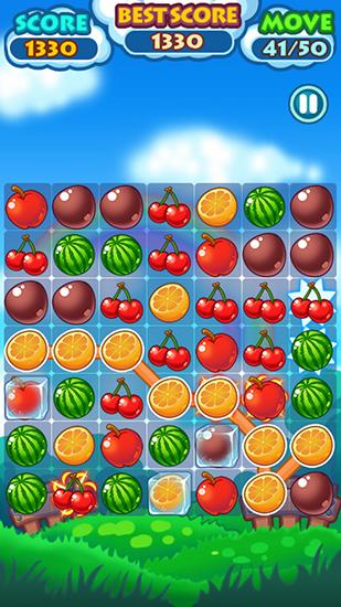 Fruit mania - Android game screenshots.
