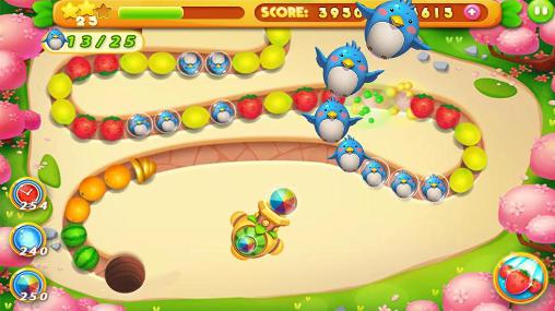 Fruit marble - Android game screenshots.