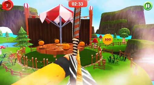 Fruit o-bow 3D - Android game screenshots.