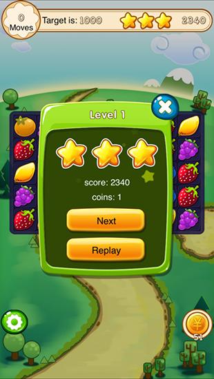 Fruit pop fun: Mania - Android game screenshots.