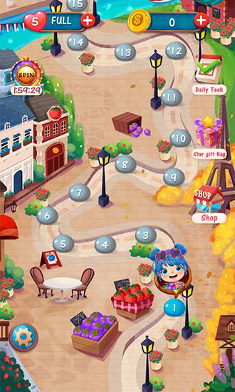 Fruit trip - Android game screenshots.