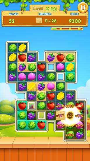 Fruit worlds - Android game screenshots.
