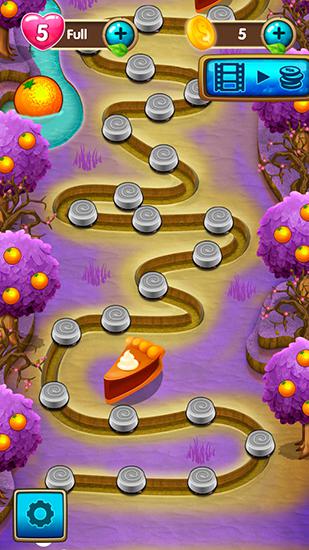 Fruits forest: Match 3 mania - Android game screenshots.