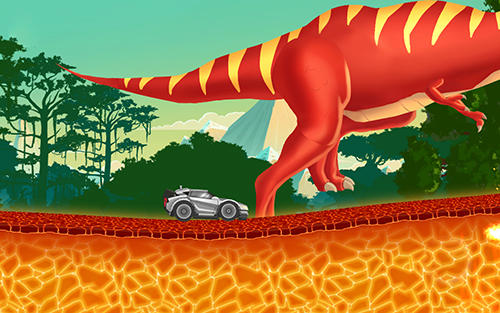 Fun kid racing: Dinosaurs world - Android game screenshots.