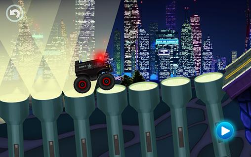 Fun kid racing: Police monster truck - Android game screenshots.