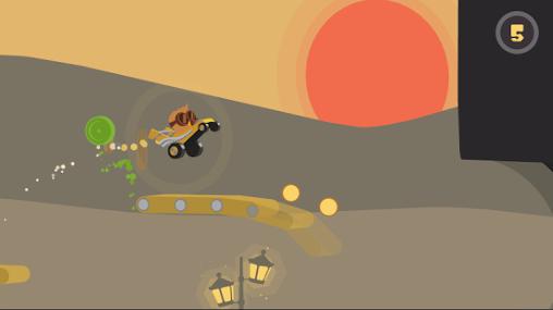 Funky karts - Android game screenshots.