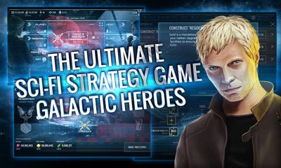 Galactic Heroes - Android game screenshots.