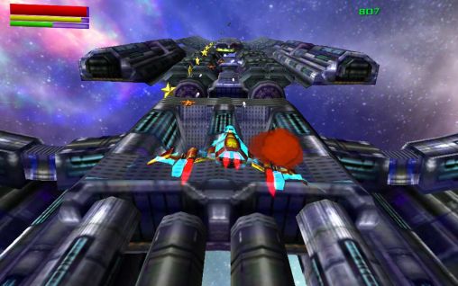 Galactic run - Android game screenshots.