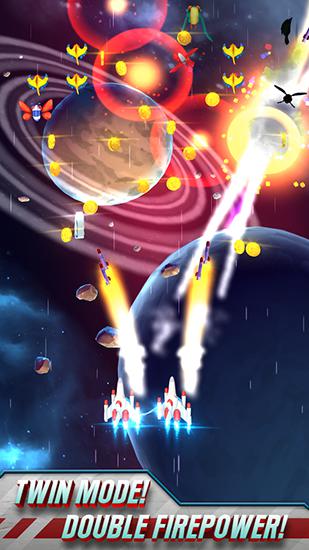 Galaga wars - Android game screenshots.
