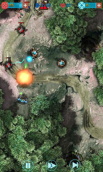 Galaxy defense 2: Transformers - Android game screenshots.