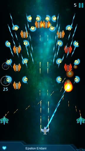 Galaxy falcon - Android game screenshots.