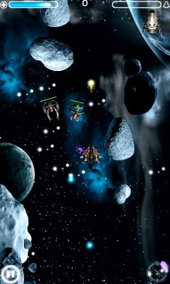Galaxy Shooter - Android game screenshots.