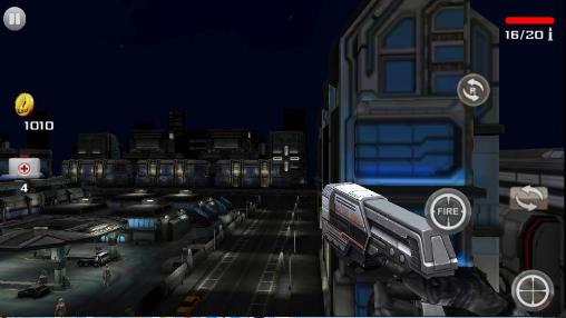 Gameplay of the Galaxy sniper shooting for Android phone or tablet.