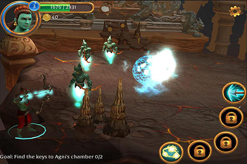 Gamaya legends - Android game screenshots.