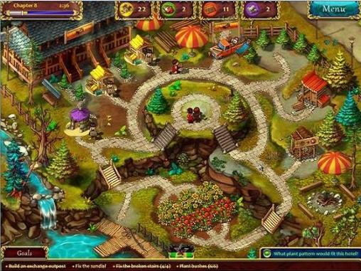 Gardens inc.: From rakes to riches - Android game screenshots.
