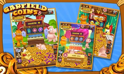 Garfield Coins - Android game screenshots.