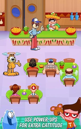 Garfield: Eat. Cheat. Eat! - Android game screenshots.
