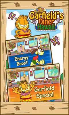Garfield's Diner Hawaii - Android game screenshots.