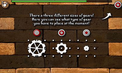Gameplay of the Gear Genius for Android phone or tablet.