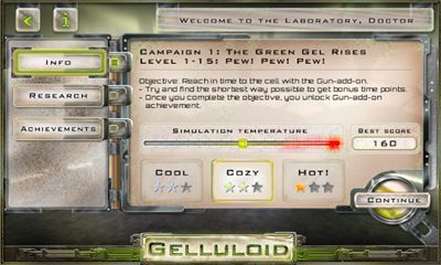 Gelluloid - Android game screenshots.