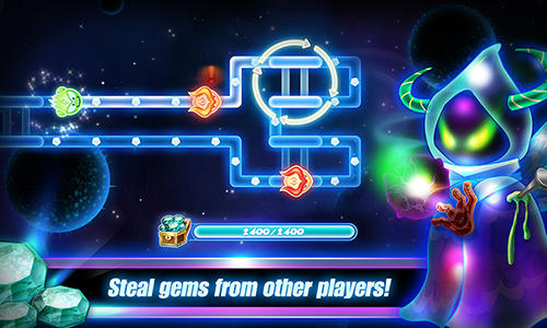 Gem raiders - Android game screenshots.