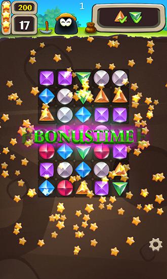 Gemstone flash: Diamond crush - Android game screenshots.