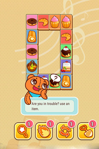 Genki bear connect - Android game screenshots.