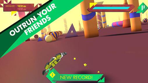 Geometry race - Android game screenshots.
