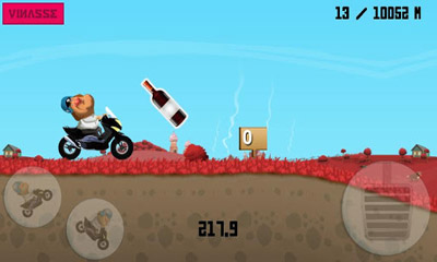 Gameplay of the Gerard Scooter game for Android phone or tablet.