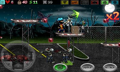 Ghost Ninja: Zombie Beatdown - Android game screenshots.